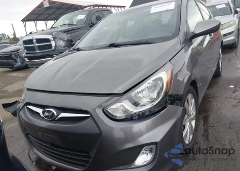 2013 Hyundai Accent Gls z USA, uszkodzony, nr VIN KMHCU4AEXDU469786